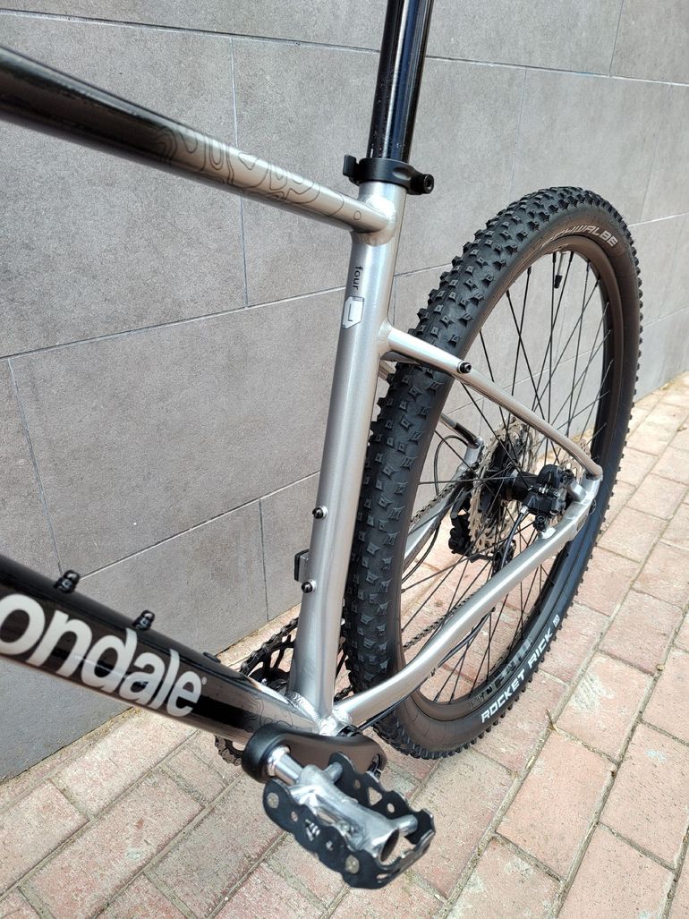 Used Cannondale Trail SE 4 2025 2025 Mountainbike, Light Gray, 29 — image 4 of 12