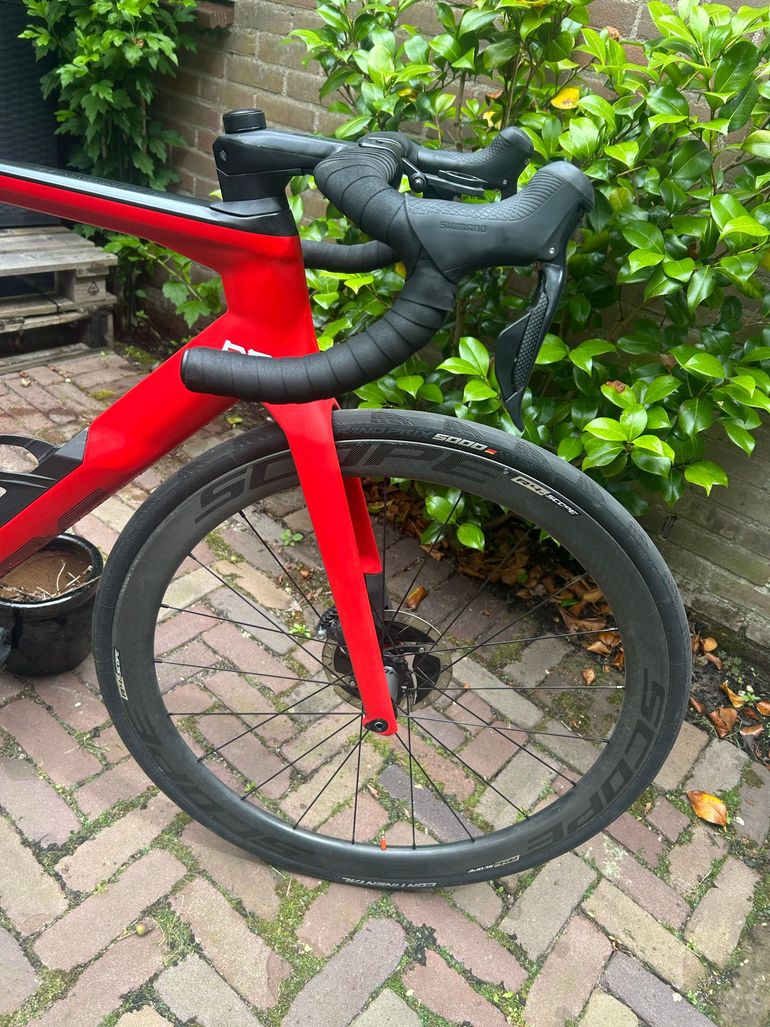 Used BMC Timemachine ROAD 01 FOUR 2020 2020 Road & Gravel, Red — image 5 of 10