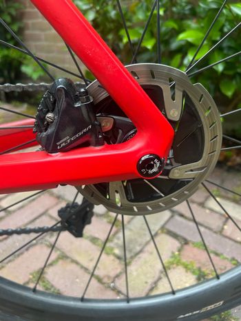 Used BMC Timemachine ROAD 01 FOUR 2020 2020 Road & Gravel, Red — image 6 of 10