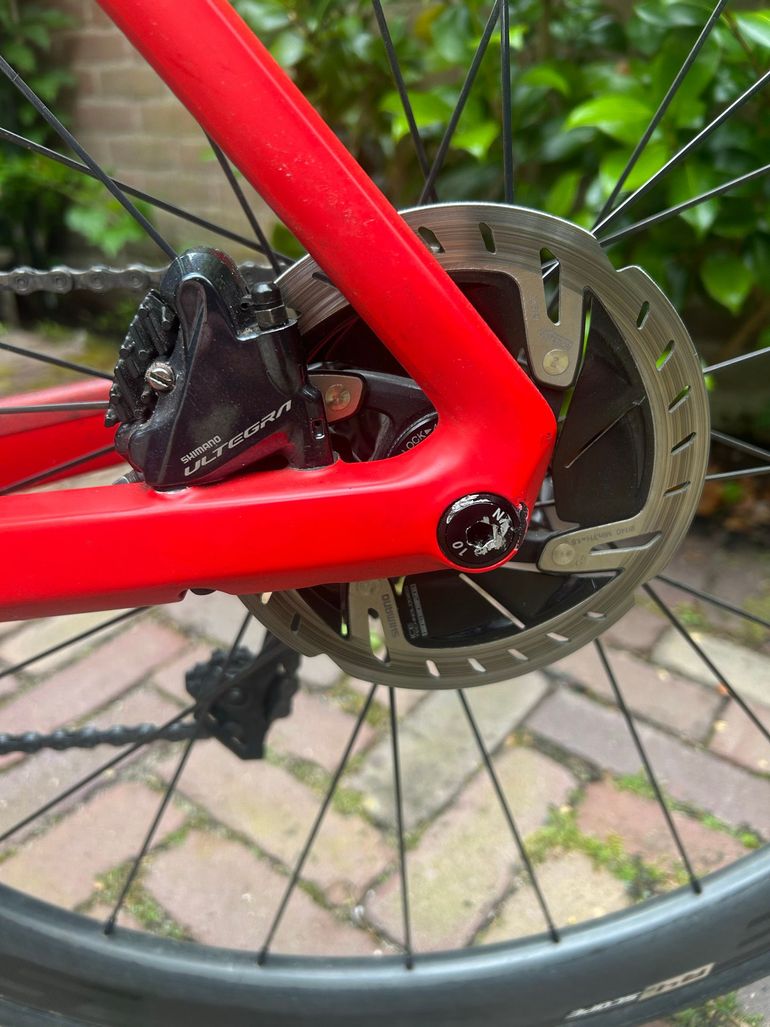 Used BMC Timemachine ROAD 01 FOUR 2020 2020 Road & Gravel, Red — image 6 of 10