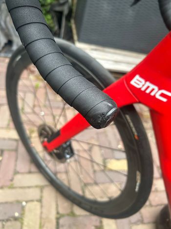 Used BMC Timemachine ROAD 01 FOUR 2020 2020 Road & Gravel, Red — image 9 of 10