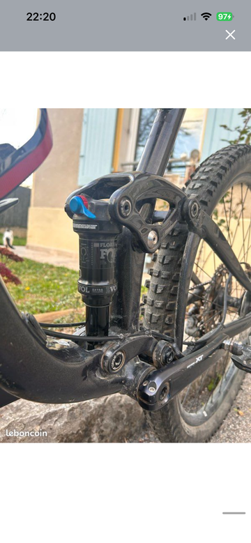 Gebrauchtes Giant Trance Shimano Deore XT 2022 Mountainbike, Schwarz — Bild 11 von 11