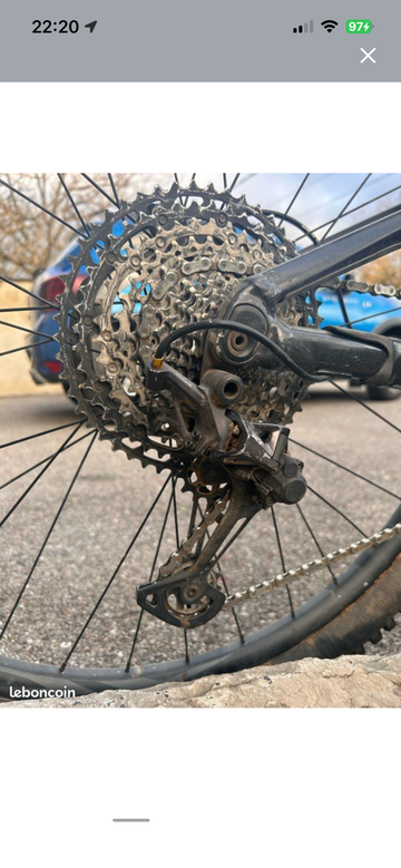 Gebrauchtes Giant Trance Shimano Deore XT 2022 Mountainbike, Schwarz — Bild 4 von 11