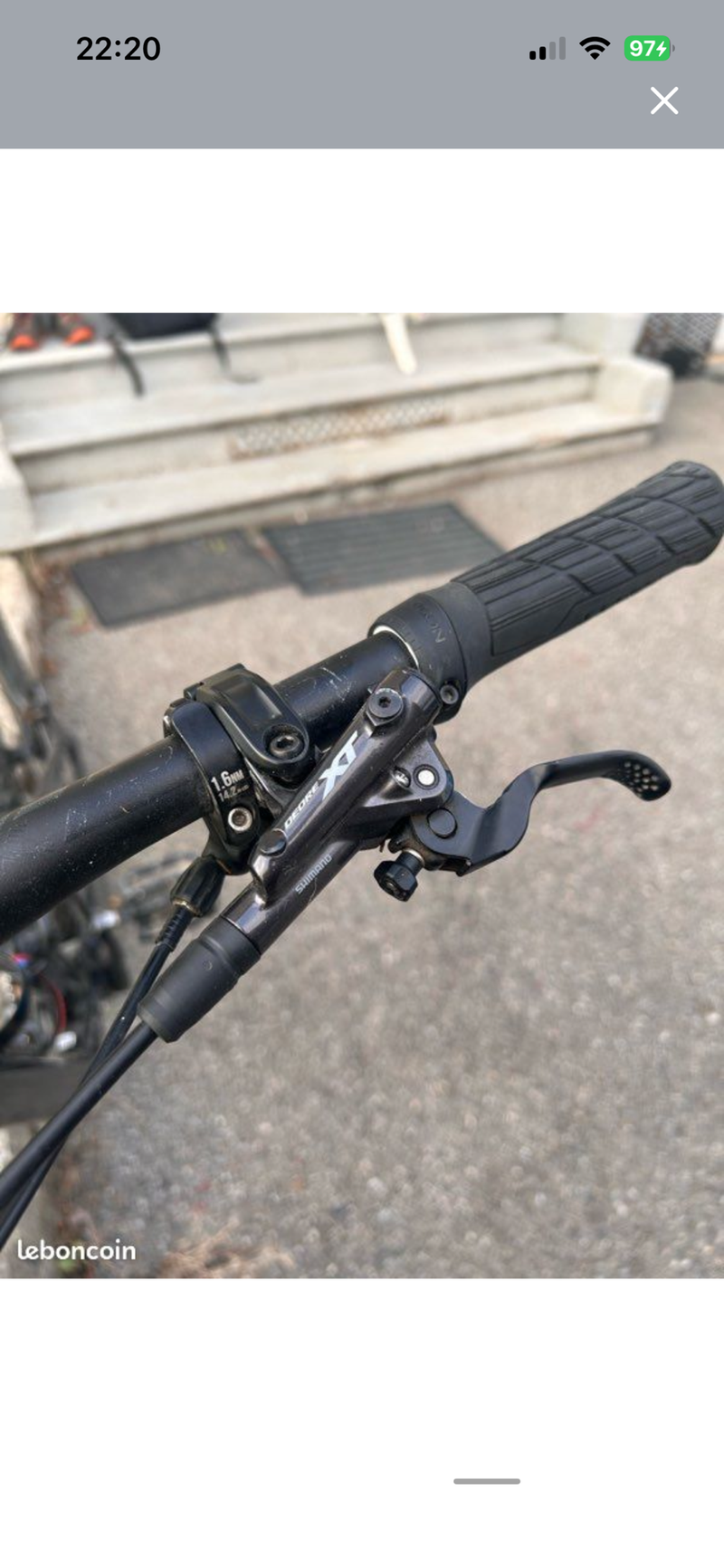 Gebrauchtes Giant Trance Shimano Deore XT 2022 Mountainbike, Schwarz — Bild 8 von 11