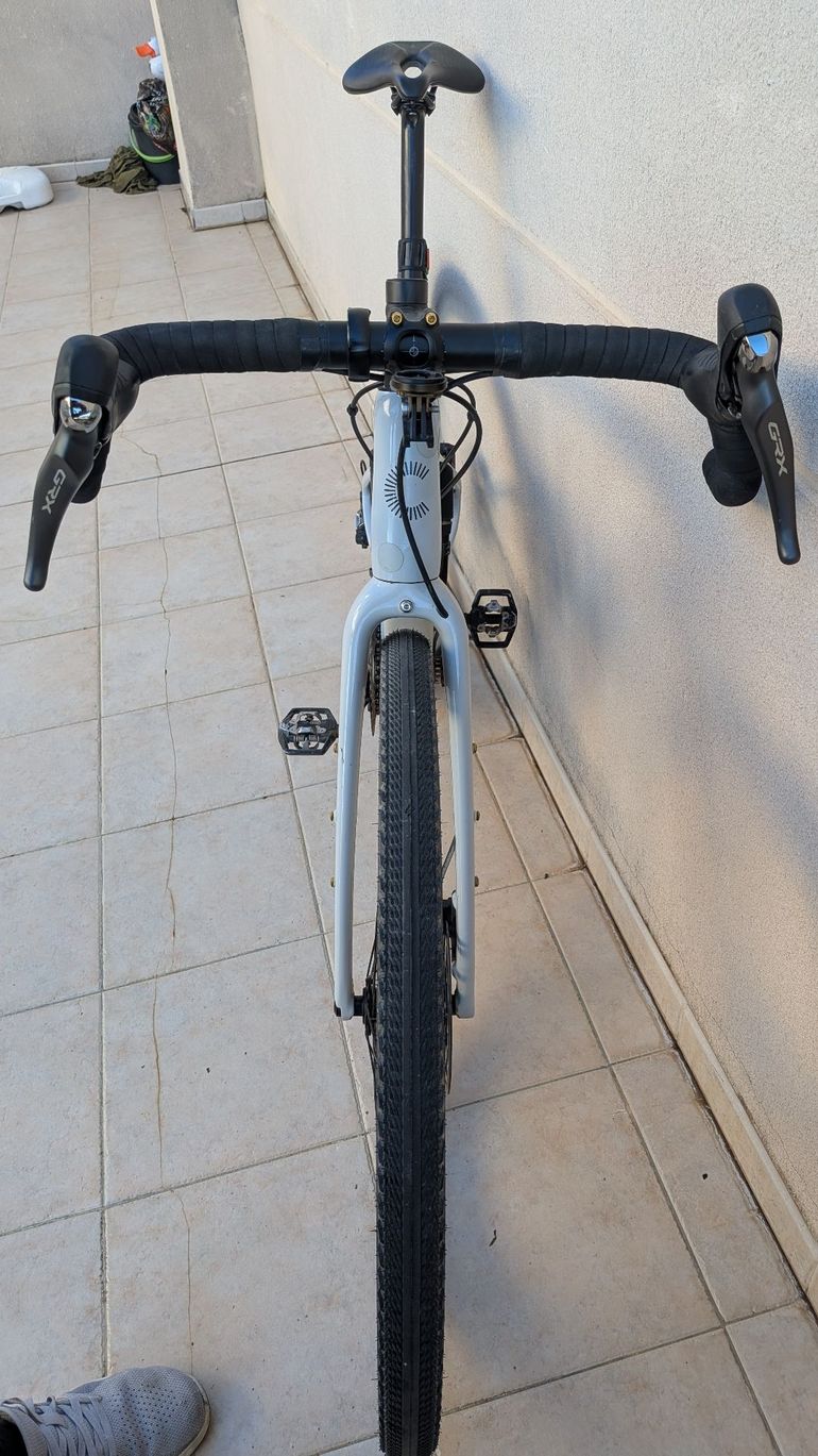 Used Cannondale Topstone Carbon 2 L 2023 2023 Road & Gravel, White — image 5 of 5