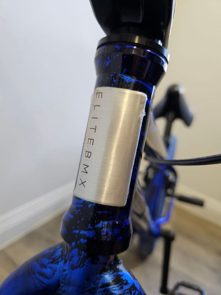Used EliteBmx EliteBmx Custom Youth, Blue — image 6 of 12
