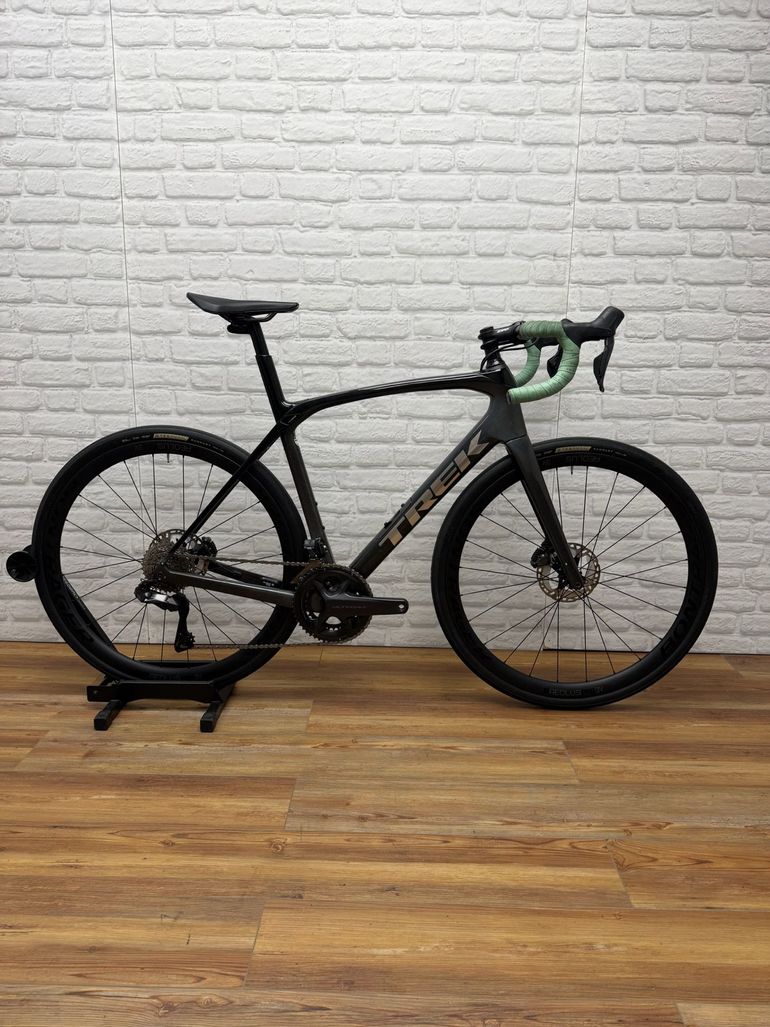 Used Trek Domane SLR 7 Gen 3 2023 2023 Road & Gravel, Light Gray — image 1 of 3