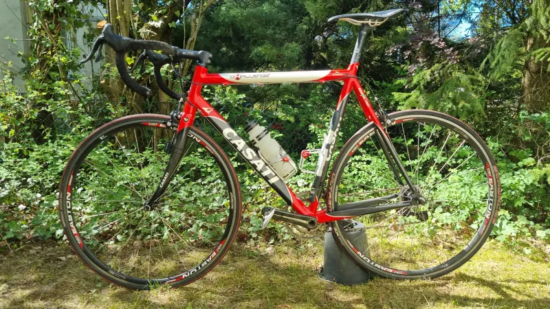 Used Casati Challange, 2007 2007 Road & Gravel, Red — image 2 of 9