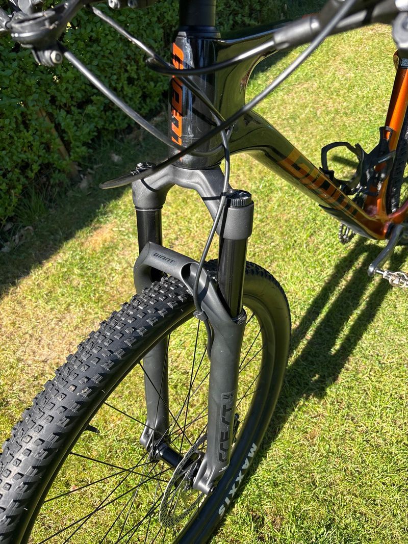 Used Giant XTC, Advanced 29 2 2022 2022 Mountainbike, Black, 29 — image 4 of 7