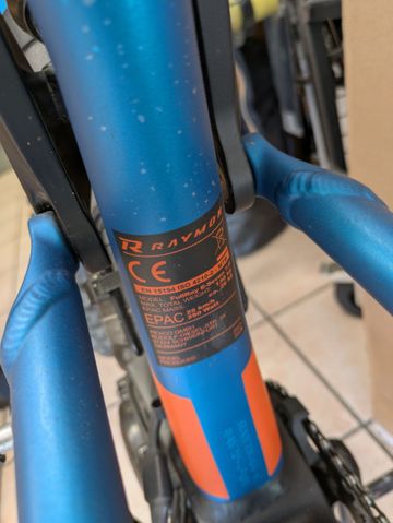 Käytetty Raymon Fullray E 7.0 2021 Mountainbike — kuva 9 / 13