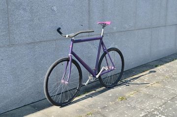 Van Den Berg 62 Alu Bahnrahmen Pista Track Frame Frameset Fixie Fixed Gear Frameset Frameset 2000 Road & Gravel usato