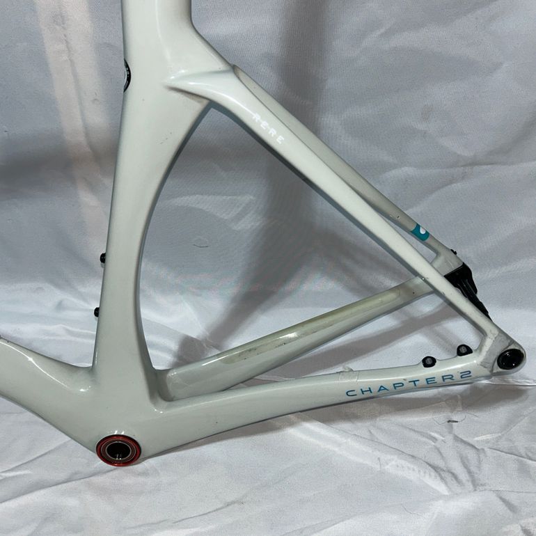 Used Chapter 2 RERE Aero Frameset 2024 Road & Gravel, Light Gray — image 5 of 21