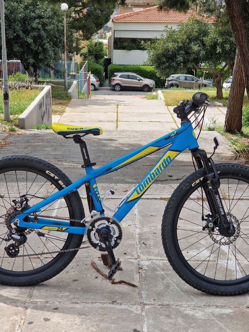 Used LOMBARDO Mozia 40CM Hard Tail Front Suspension Alloy Mountain Bike 2022 2022 MTB