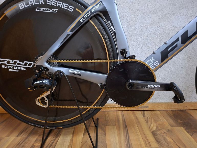 Used Fuji Norcom straight SRAM Force eTap AXS 2020 Road & Gravel, Light Gray — image 8 of 20