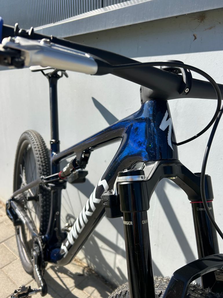 Used Specialized S-Works Epic EVO 2023 2023 Mountainbike, Blue, 29 — image 5 of 14