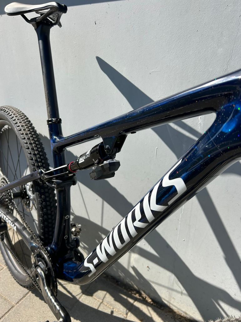 Used Specialized S-Works Epic EVO 2023 2023 Mountainbike, Blue, 29 — image 2 of 14