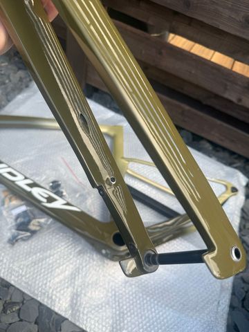 Ridley Fast Frameset 2023 Road & Gravel de segunda mano, Verde — imagen 9 de 10