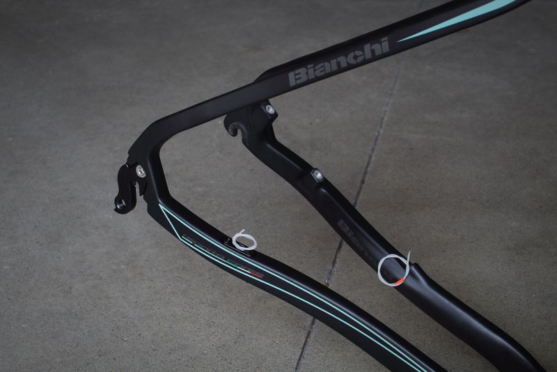 Used Bianchi Ethanol 27.5 Frame Kit 2015 Frameset 2015 Mountainbike, Black, 27.5 — image 8 of 9