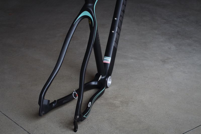 Used Bianchi Ethanol 27.5 Frame Kit 2015 Frameset 2015 Mountainbike, Black, 27.5 — image 6 of 9