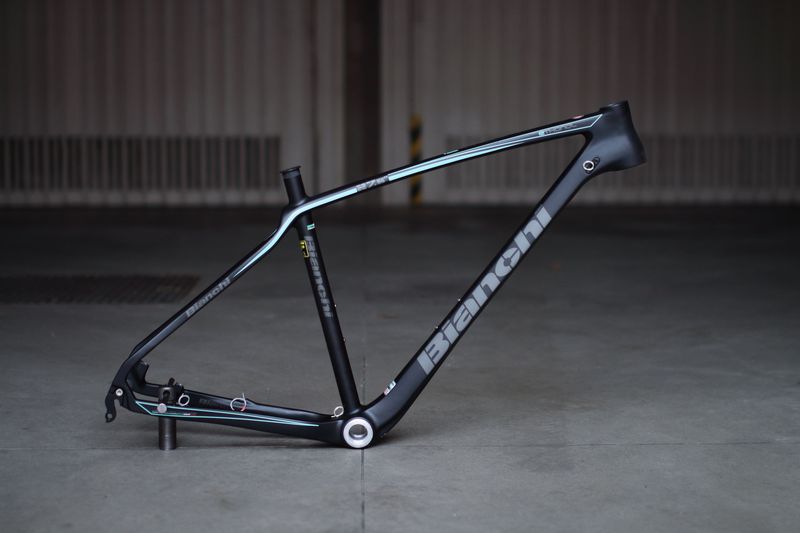 Used Bianchi Ethanol 27.5 Frame Kit 2015 Frameset 2015 Mountainbike, Black, 27.5 — image 1 of 9
