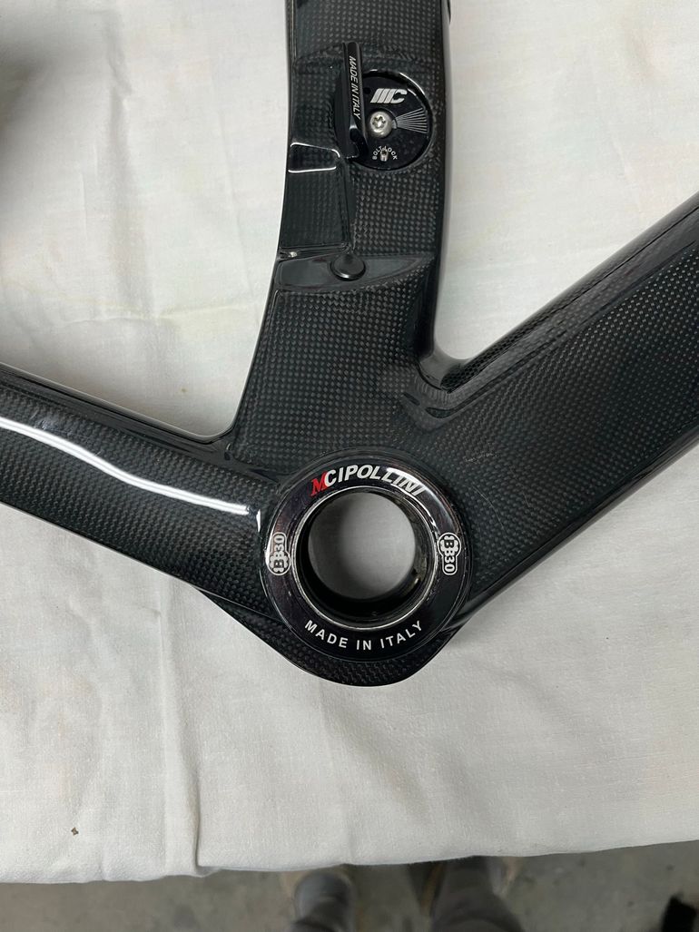 Used Cipollini Rb1k Frameset 2012 Road & Gravel, Schwarz — image 9 of 11