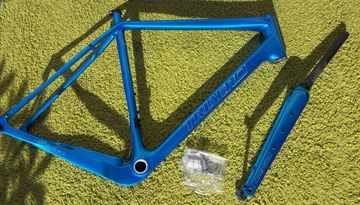 Used ICAN Custom Frameset 2025 Road & Gravel, Blue — image 17 of 18