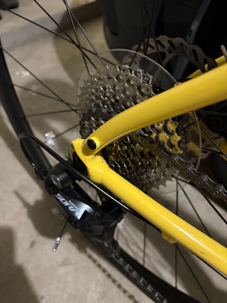 Used Cannondale Synapse 3 2025 2025 Road & Gravel, Orange — image 8 of 9