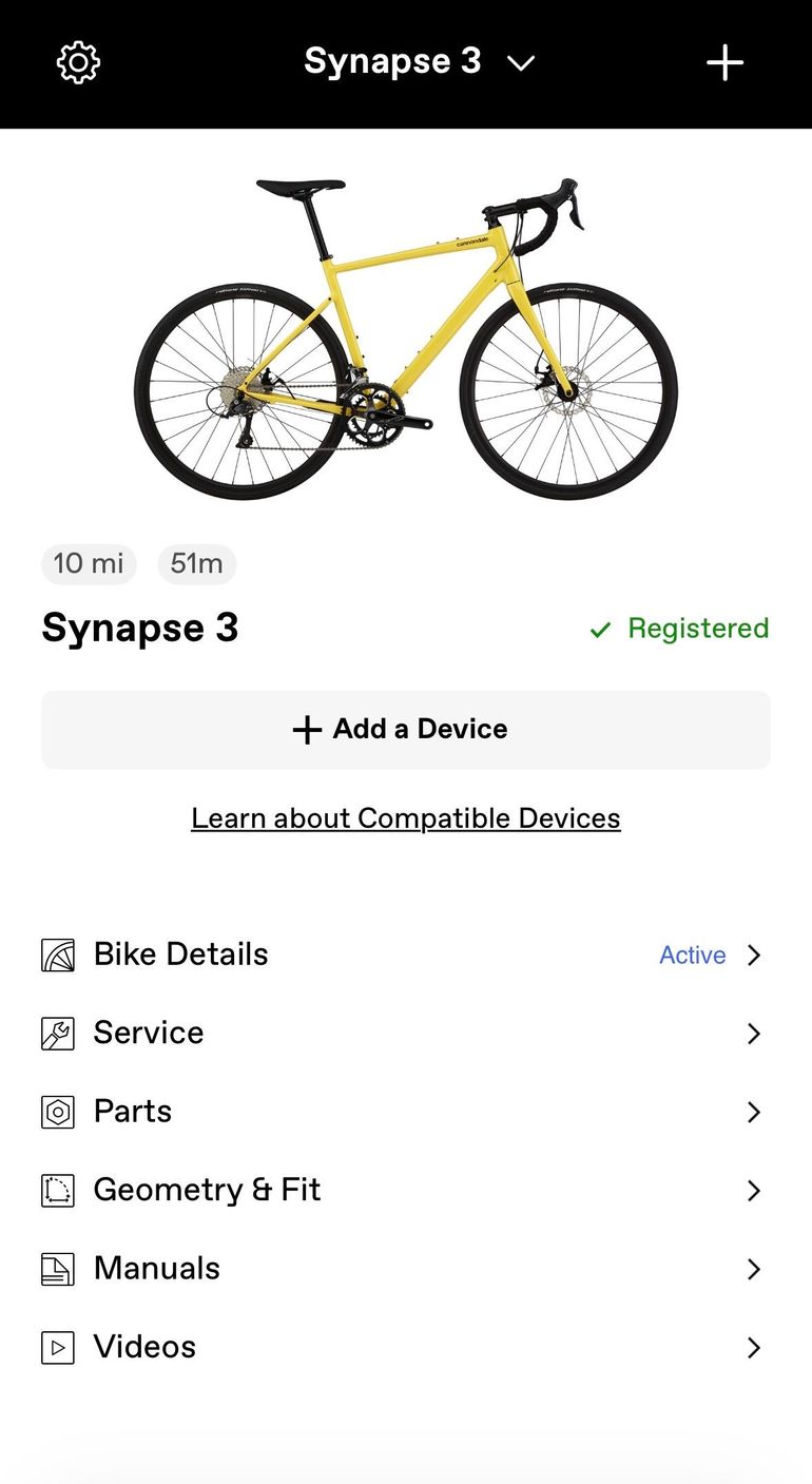 Used Cannondale Synapse 3 2025 2025 Road & Gravel, Orange — image 9 of 9