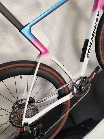 Gebrauchtes Fondriest Custom SRAM Rival eTap AXS 2026 Road & Gravel, Blau — Bild 3 von 5