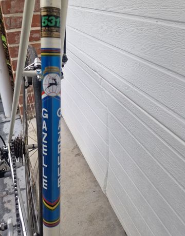 Used Gazelle Custom Campagnolo Super Record 1980 Road & Gravel, White — image 9 of 11