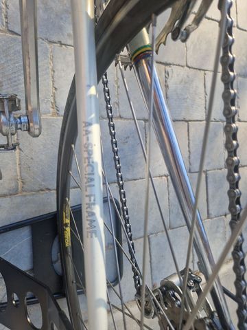 Used Gazelle Custom Campagnolo Super Record 1980 Road & Gravel, White — image 6 of 11
