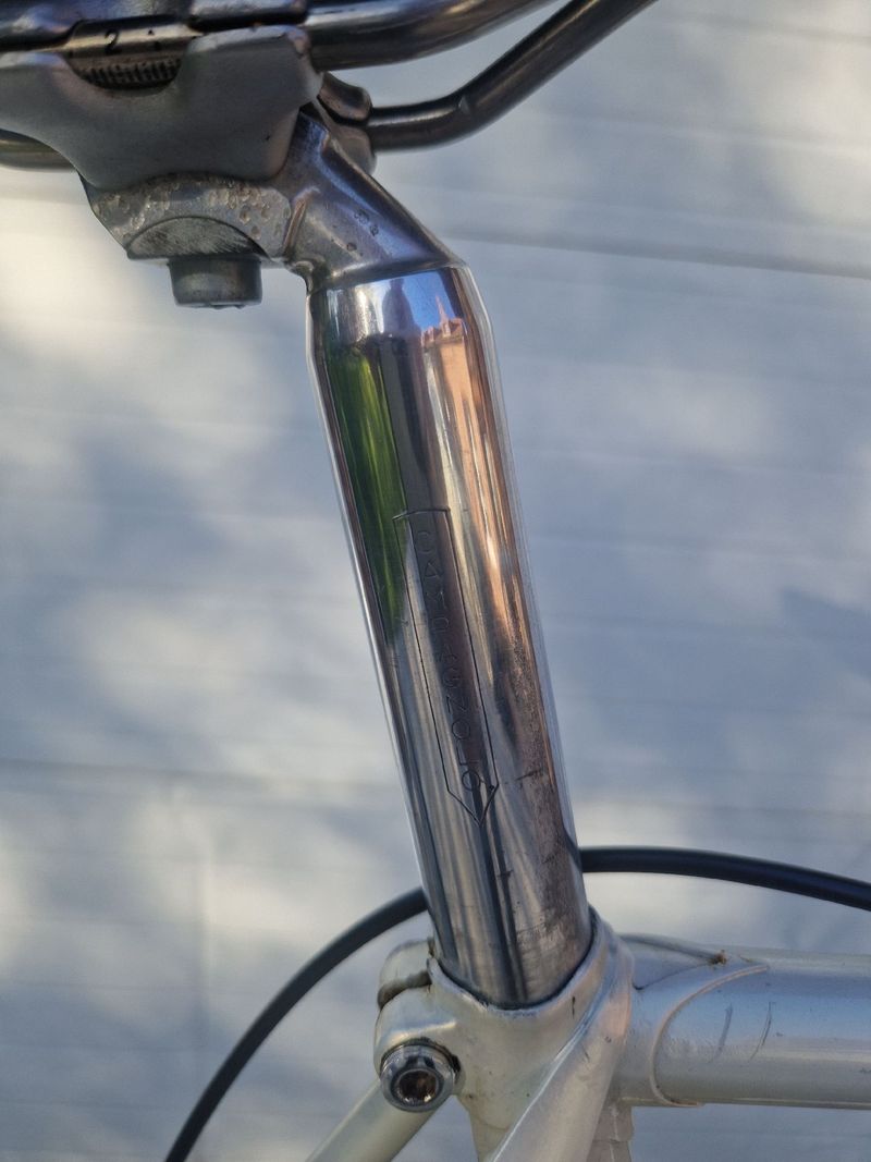 Used Gazelle Custom Campagnolo Super Record 1980 Road & Gravel, White — image 3 of 11