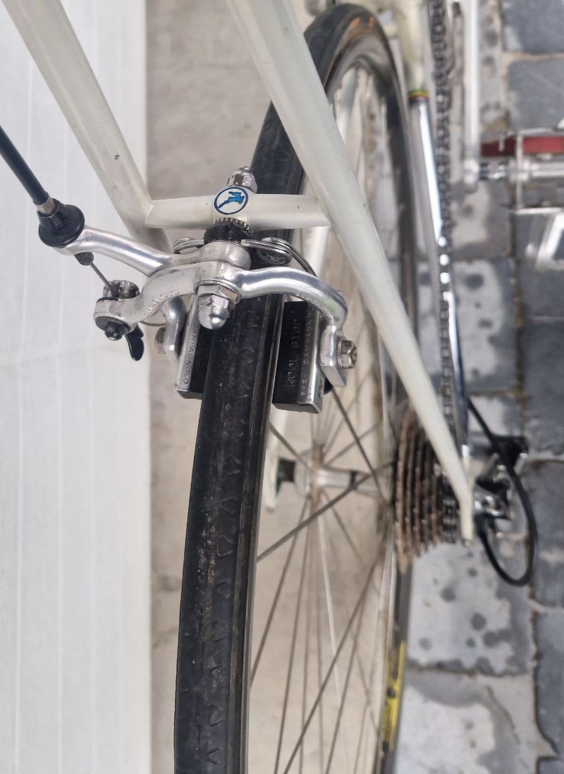 Used Gazelle Custom Campagnolo Super Record 1980 Road & Gravel, White — image 10 of 11