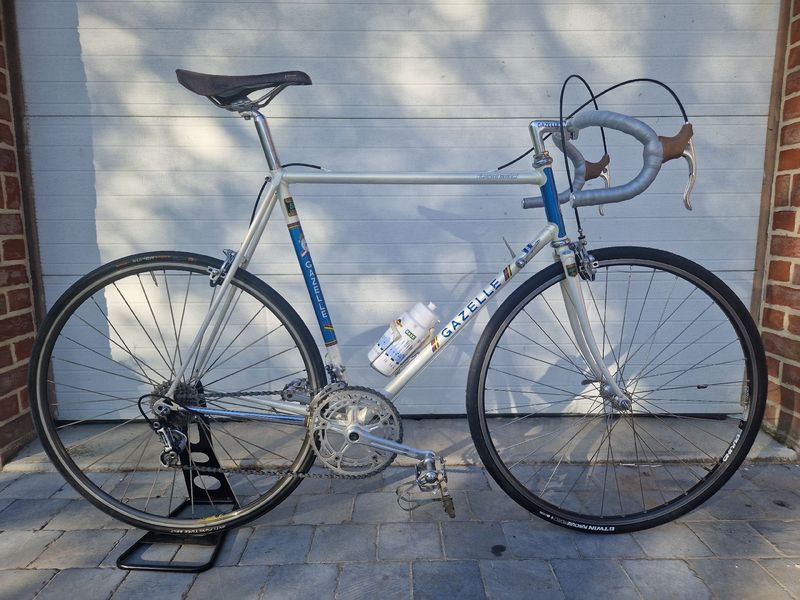 Used Gazelle Custom Campagnolo Super Record 1980 Road & Gravel, White — image 1 of 11