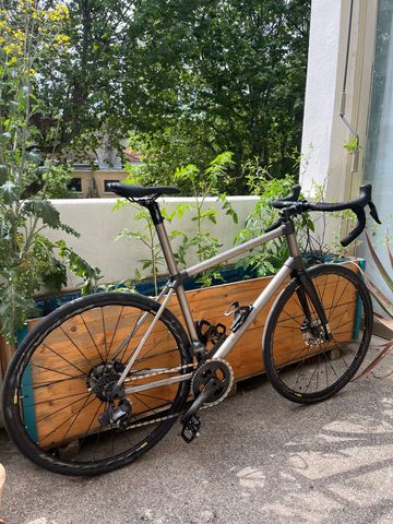 Gebrauchtes Caminade Custom SRAM Force eTap AXS 2019 Road & Gravel, Hellgrau — Bild 2 von 8