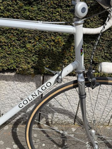 Used Colnago Custom Shimano Ultegra 1988 Road & Gravel, White — image 15 of 16