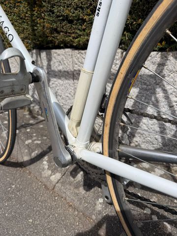 Used Colnago Custom Shimano Ultegra 1988 Road & Gravel, White — image 4 of 16