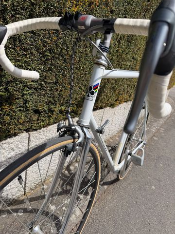Used Colnago Custom Shimano Ultegra 1988 Road & Gravel, White — image 6 of 16