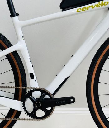Used Cervélo Áspero GRX RX610 2025 2025 Road & Gravel, White — image 5 of 27