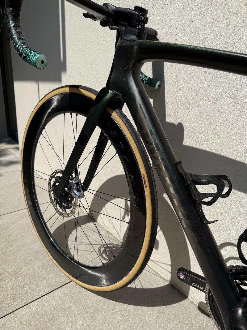 Used Specialized S Works Custom SRAM Red eTap 2022 Road & Gravel, Green — image 7 of 10