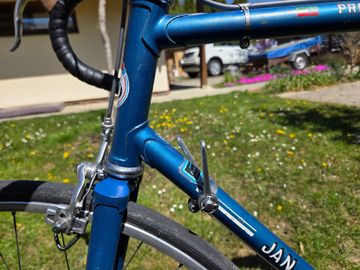 Used Jan Janssen Custom Shimano Dura Ace 1978 Road & Gravel, Blue — image 6 of 13