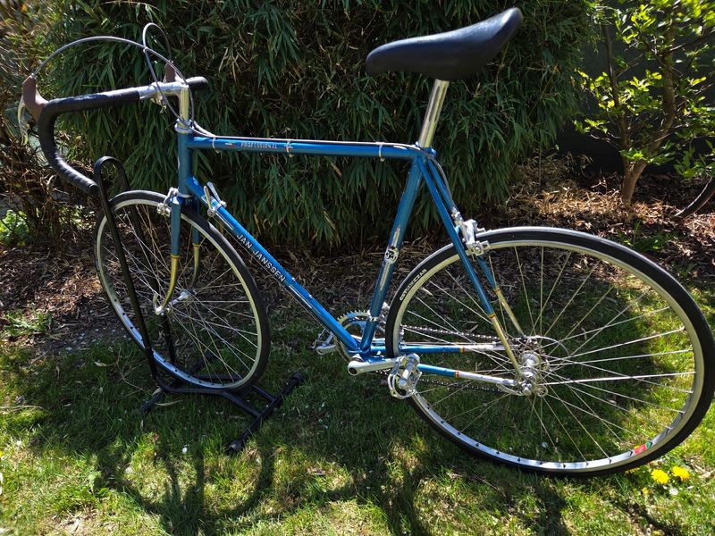 Used Jan Janssen Custom Shimano Dura Ace 1978 Road & Gravel, Blue — image 13 of 13