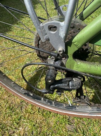 Used Bergrausch Bergrausch Custom Shimano Deore 2015 Urban, Verde — image 3 of 37
