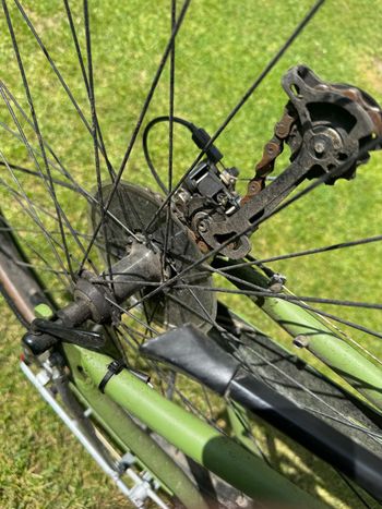 Used Bergrausch Bergrausch Custom Shimano Deore 2015 Urban, Verde — image 17 of 37