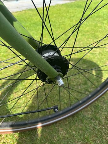 Used Bergrausch Bergrausch Custom Shimano Deore 2015 Urban, Verde — image 24 of 37