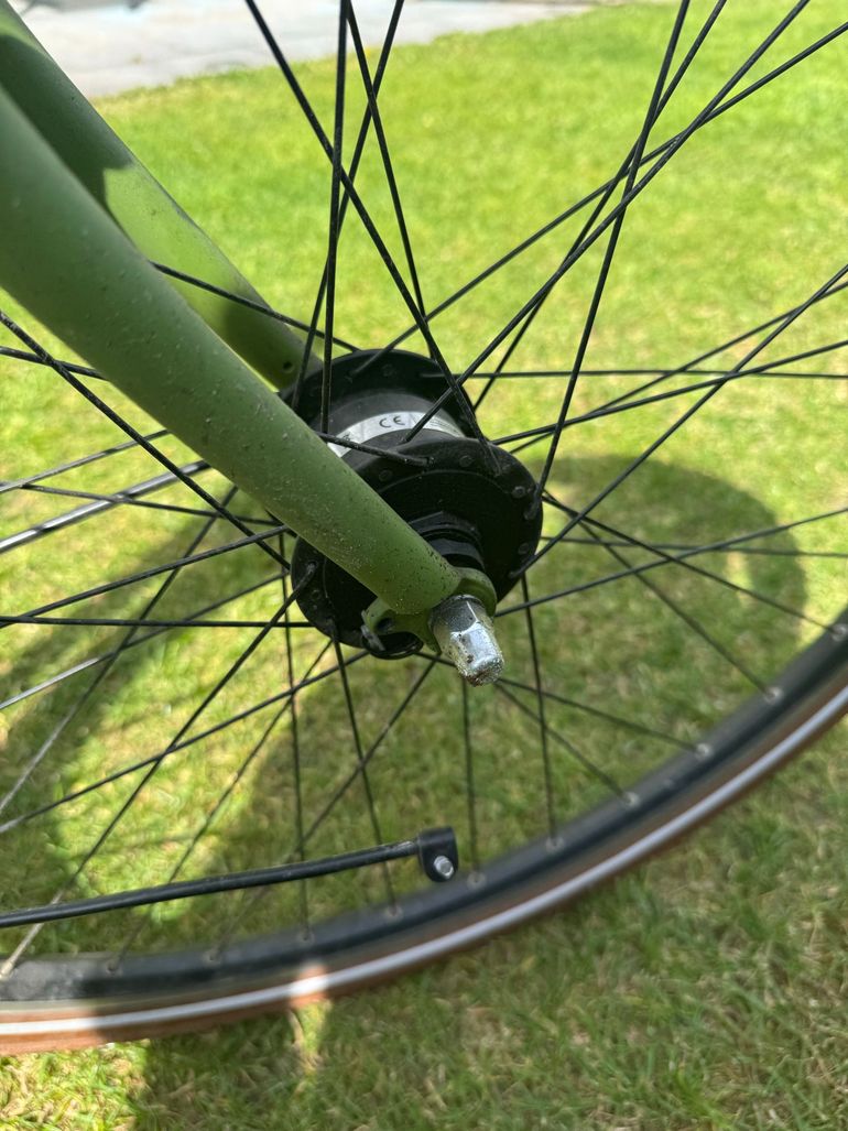 Used Bergrausch Bergrausch Custom Shimano Deore 2015 Urban, Verde — image 24 of 37