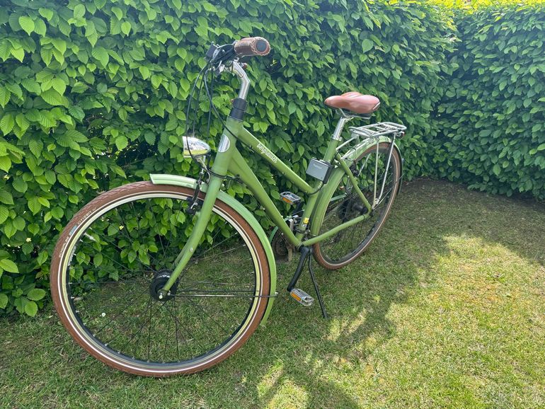 Used Bergrausch Bergrausch Custom Shimano Deore 2015 Urban, Verde — image 2 of 37