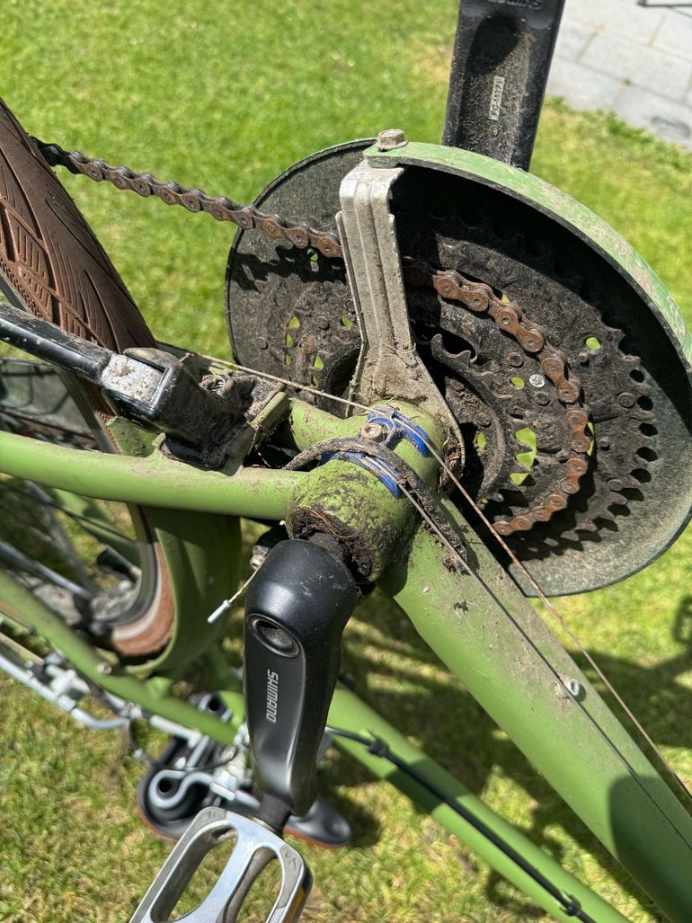 Used Bergrausch Bergrausch Custom Shimano Deore 2015 Urban, Verde — image 18 of 37