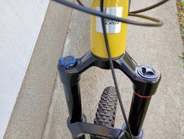 Used Santa Cruz Tallboy Shimano SLX 2023 Mountainbike, Orange — image 4 of 7