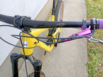 Used Santa Cruz Tallboy Shimano SLX 2023 Mountainbike, Orange — image 3 of 7
